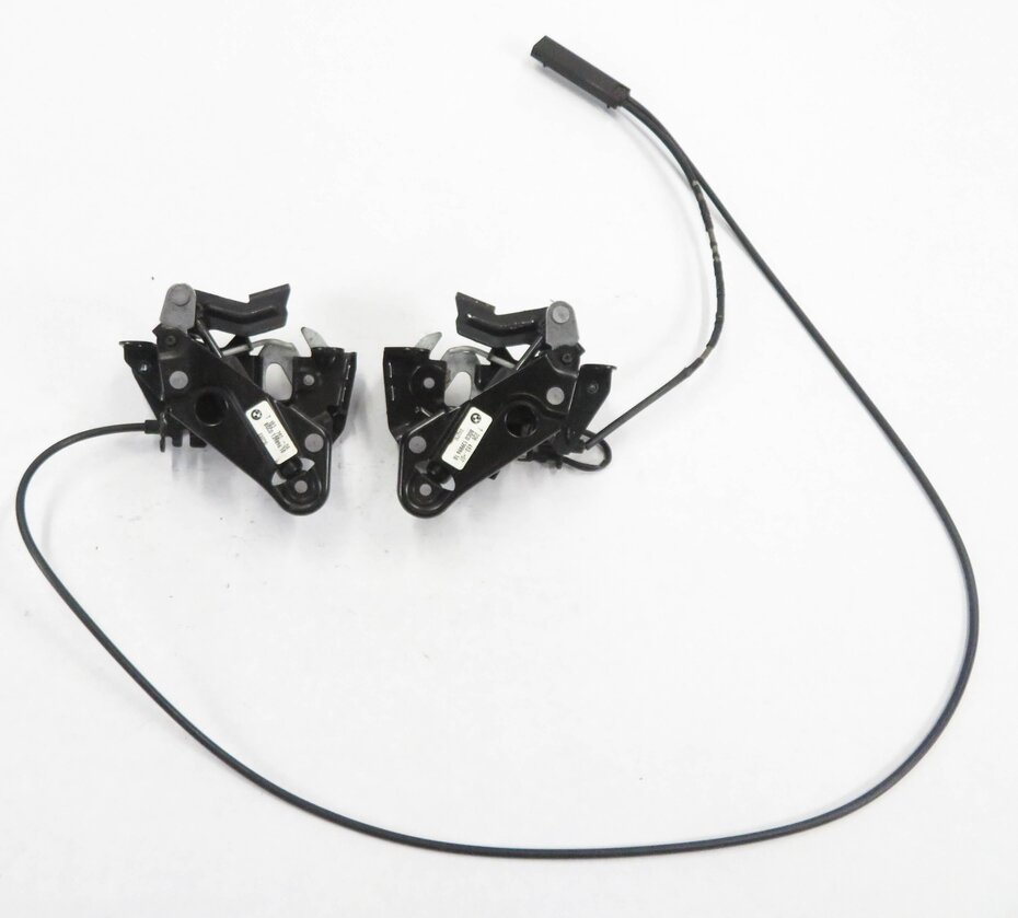 Thumbnail 2: 2011 BMW ACTIVE HYBRID 7 (F04) FRONT LEFT & RIGHT LOWER HOOD LOCK LATCH SET-2