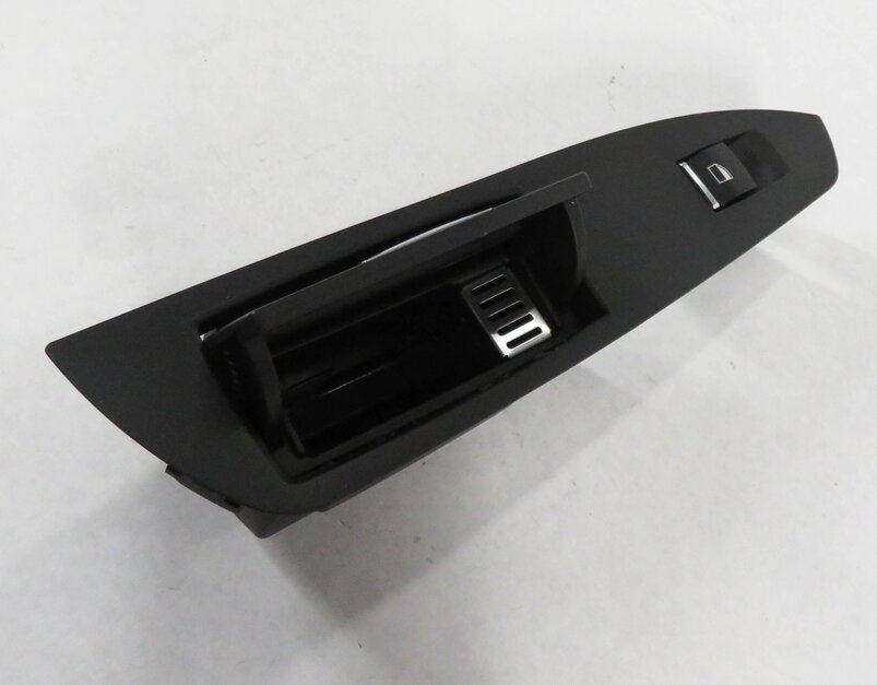 2011 BMW ACTIVE HYBRID 7 (F04) LEFT REAR POWER WINDOW SWITCH w/ ASH TRAY (BLACK)