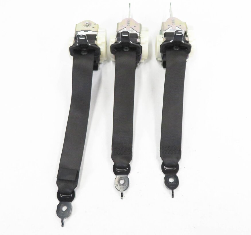 Thumbnail 5: 2011 BMW ACTIVE HYBRID 7 (F04) REAR SEATBELT BUCKLE RETRACTOR SET-3 (BLACK)