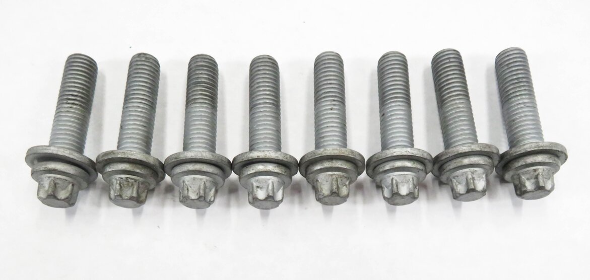 Thumbnail 8: 2009 BMW 750i (F01) 4.4L N63 TWIN TURBO - LEFT & RIGHT ENGINE BRACKET SET-2