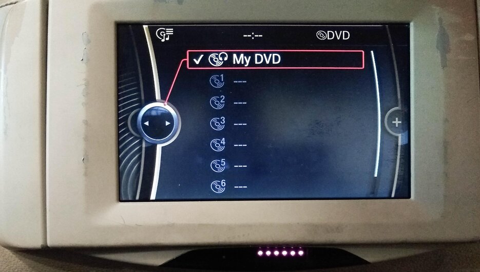 09-17 BMW 535iGT 550iGT 528i 535i 550i 740i 750i 760i - REAR 8" VIDEO SCREEN
