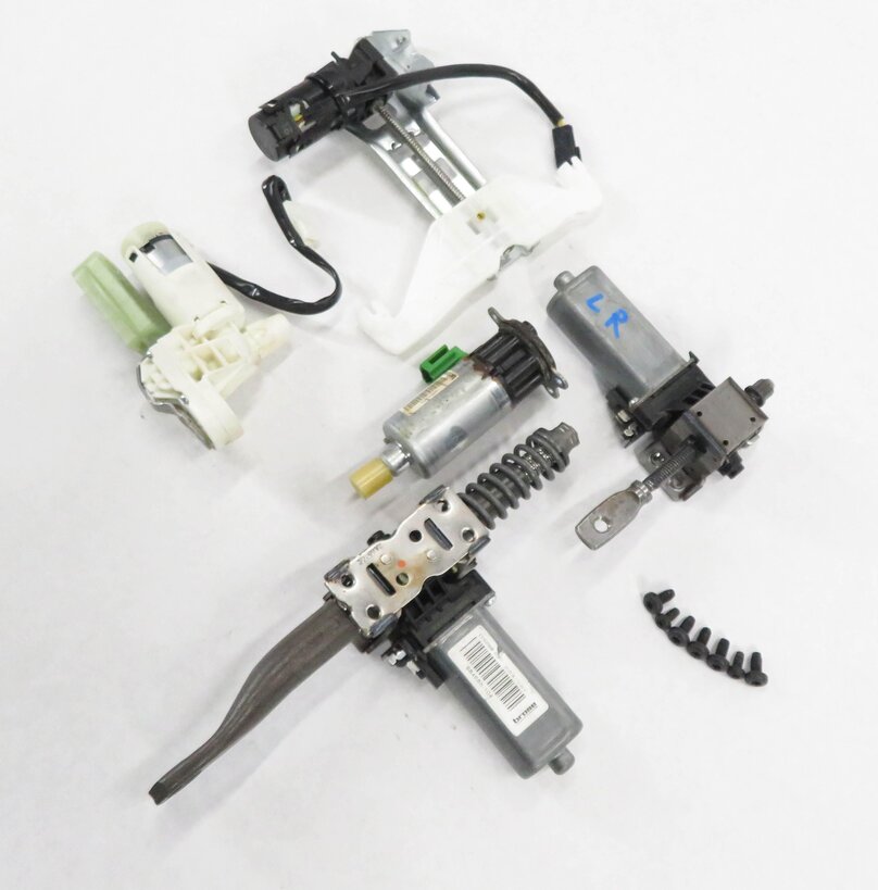 2009 BMW 750i (F01) LEFT REAR COMFORT SEAT ADJUSTMENT MOTOR SET-5