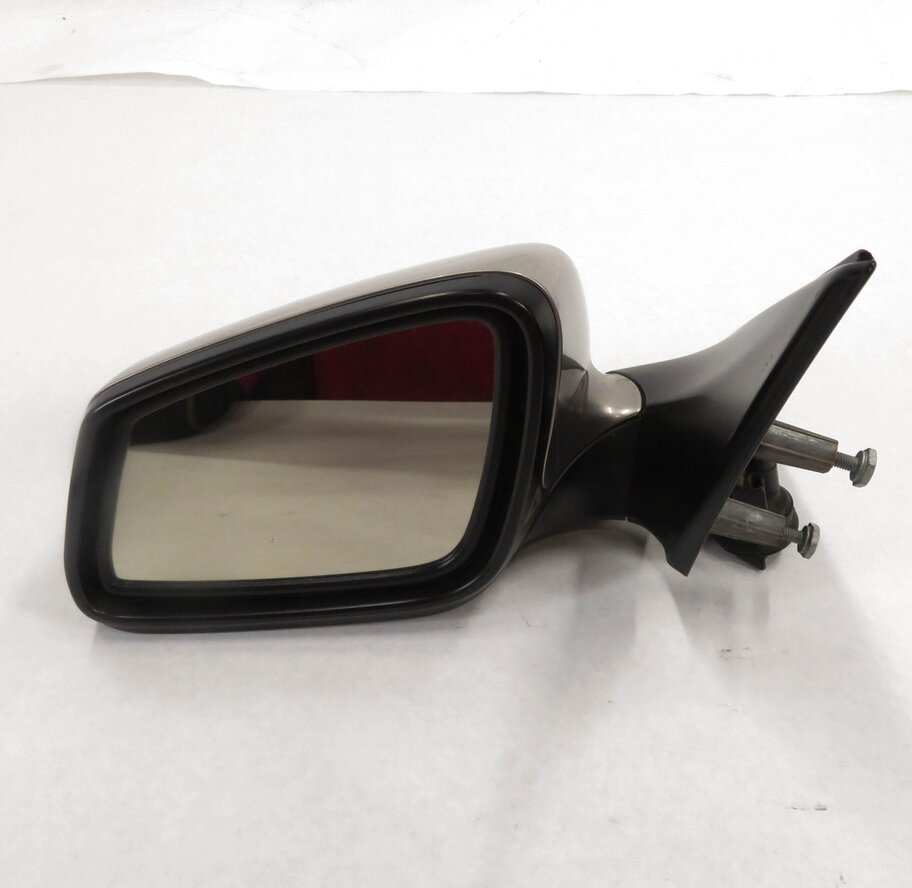Thumbnail 2: 09-12 BMW 740i 750i 760i (F01) LEFT P-FOLD AUTODIM MIRROR w/ BLIND SPOT (SILVER)