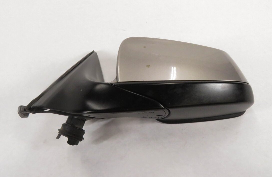Thumbnail 4: 09-12 BMW 740i 750i 760i (F01) LEFT P-FOLD AUTODIM MIRROR w/ BLIND SPOT (SILVER)