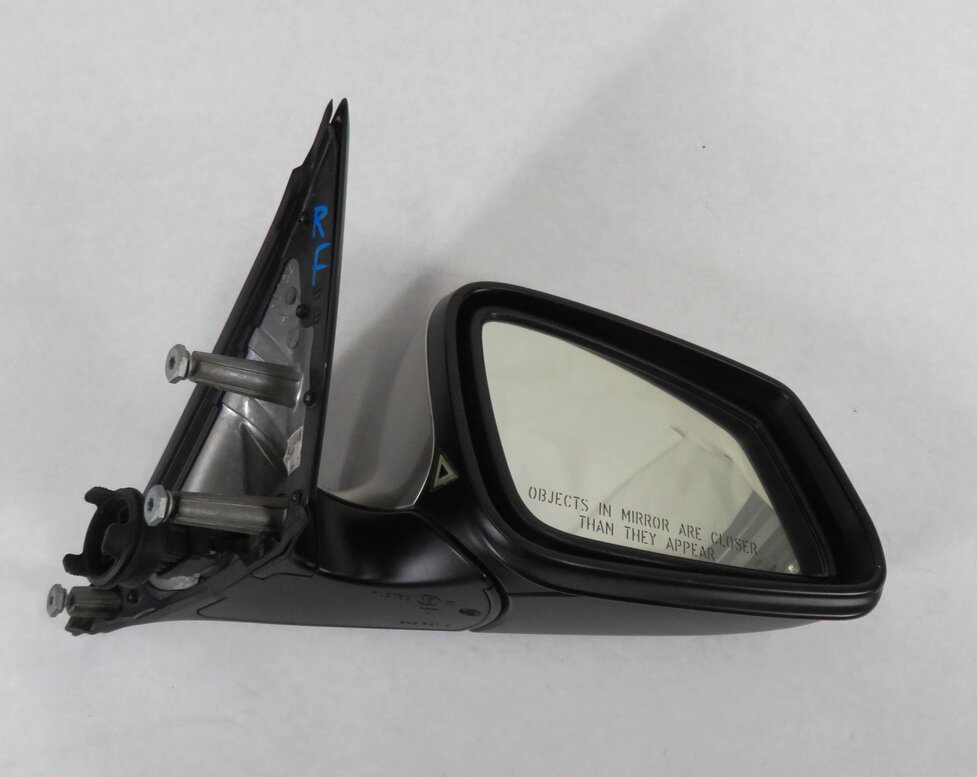 Thumbnail 6: 09-12 BMW 740i 750i 760i (F01) RIGHT P-FOLD AUTODIM MIRROR BLIND SPOT (SILVER)