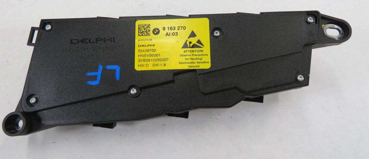 Thumbnail 5: 2009 BMW 750i (F01) LEFT FRONT DRIVER POWER SEAT ADJUSTMENT SWITCH