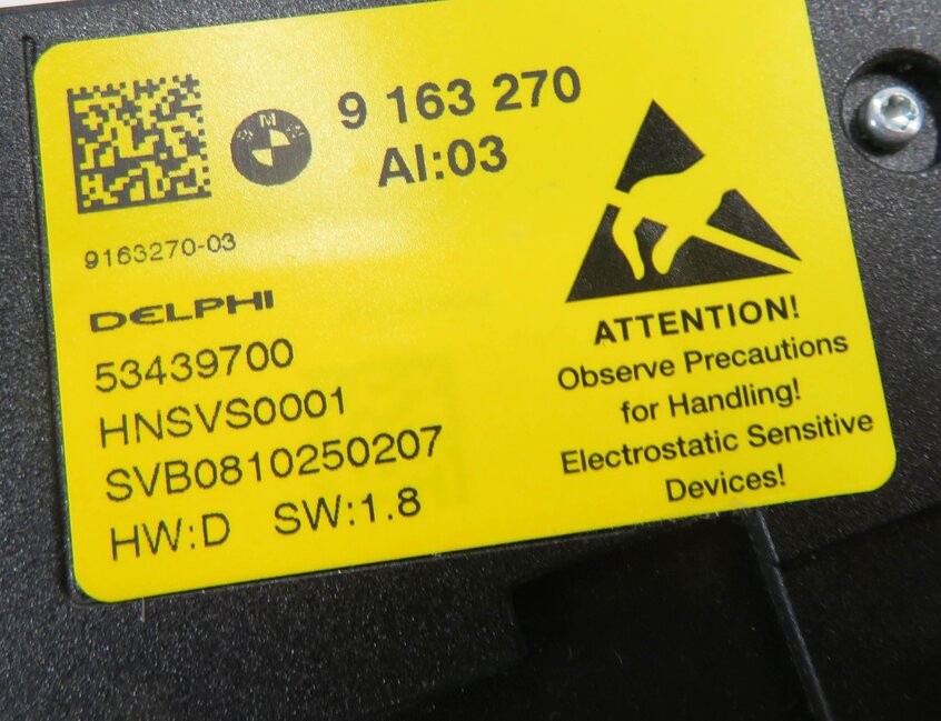 Thumbnail 6: 2009 BMW 750i (F01) LEFT FRONT DRIVER POWER SEAT ADJUSTMENT SWITCH