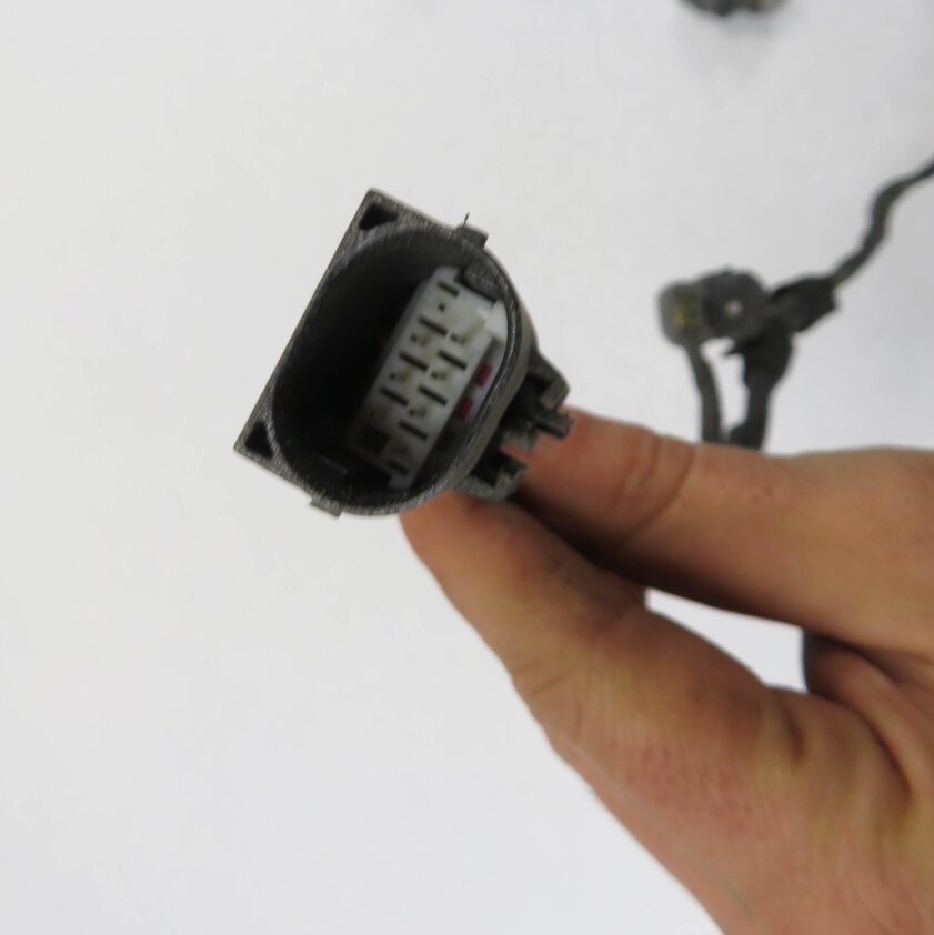 Thumbnail 5: 2009 BMW 750i (F01) FRONT PDC PARK DISTANCE SENSOR SET-4 w/ HARNESS (SILVER A72)