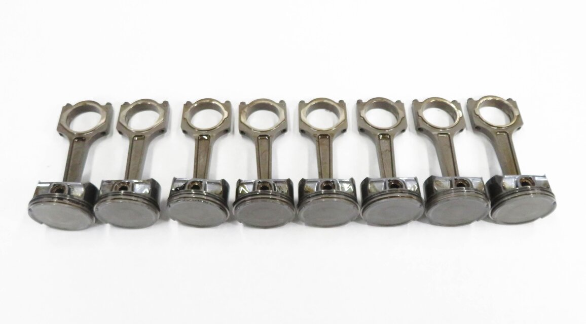 Thumbnail 3: 2005-2009 LR3 RANGE ROVER / SPORT (L322 L320) 4.4L V8 ENGINE PISTON w/ ROD SET-8