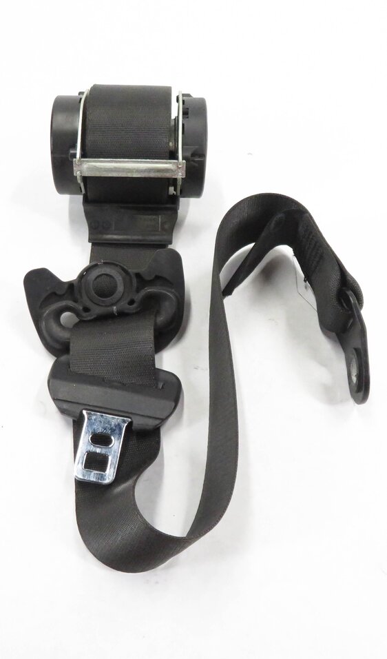 Thumbnail 2: 2006 LAND ROVER LR3 RIGHT REAR 2nd SECOND ROW SEATBELT BUCKLE RETRACTOR (BLACK)