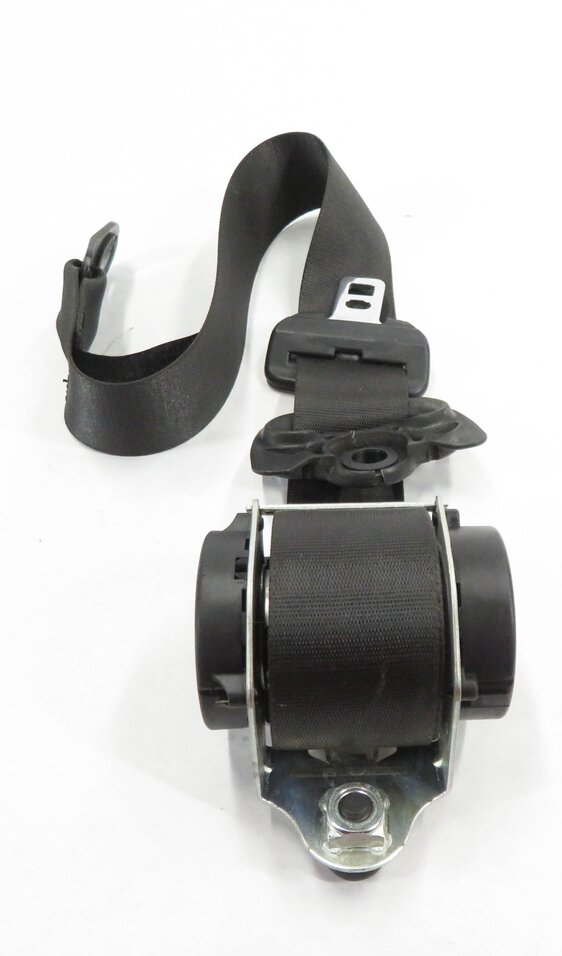 Thumbnail 4: 2006 LAND ROVER LR3 RIGHT REAR 2nd SECOND ROW SEATBELT BUCKLE RETRACTOR (BLACK)