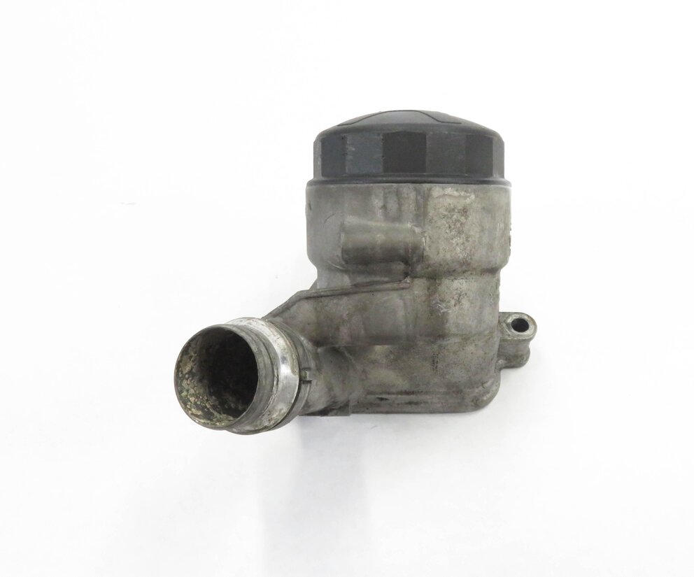 Thumbnail 3: 2009 BMW 335i (E90) 3.0T N54 TWIN TURBO ENGINE MOTOR OIL FLUID FILTER HOUSING