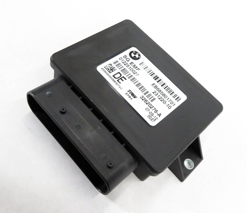 11-19 BMW 528i 535i 550i 640i 650i M5 M6 X3 X4 - PARKING BRAKE CONTROL MODULE