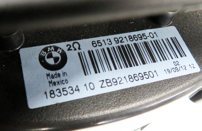 Thumbnail 13: 2013 BMW X3 (F25) RADIO STEREO MEDIA AUDIO SUB SUBWOOFER TWEETER SPEAKER SET-10