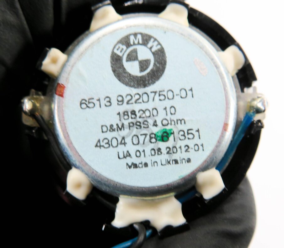 Thumbnail 14: 2013 BMW X3 (F25) RADIO STEREO MEDIA AUDIO SUB SUBWOOFER TWEETER SPEAKER SET-10