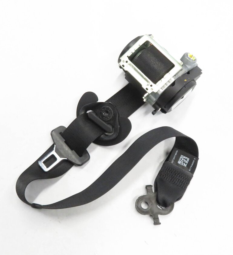 2012 BMW 528i 535i 550i M5 (F10) RIGHT FRONT PASSENGER SEATBELT RETRACTOR BLACK