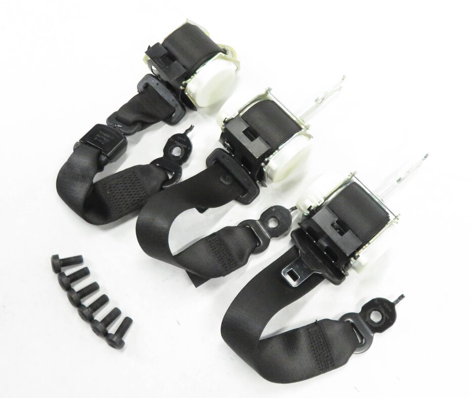2012 BMW 528i (F10) REAR - SEATBELT BUCKLE RETRACTOR SET-3 (BLACK)