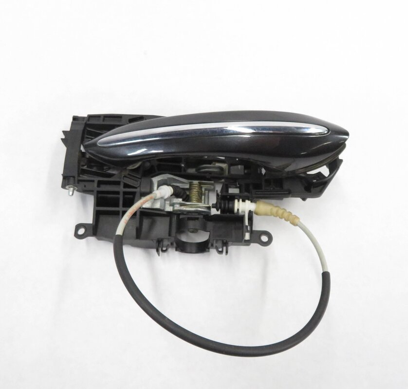 Thumbnail 4: 2011-2016 BMW 528i 535i 550i M5 (F10) LEFT REAR DOOR HANDLE w/ LIGHT (GRAY B90)