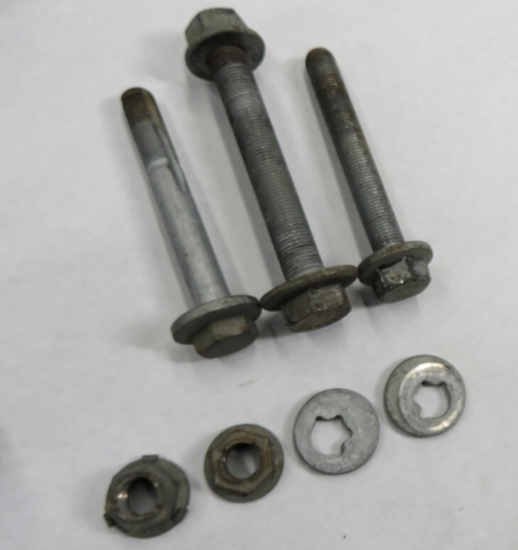Thumbnail 2: 11-19 BMW 535i 550i 640i 650i 740i 750i (F01 F10) RIGHT REAR CONTROL ARM SET-3