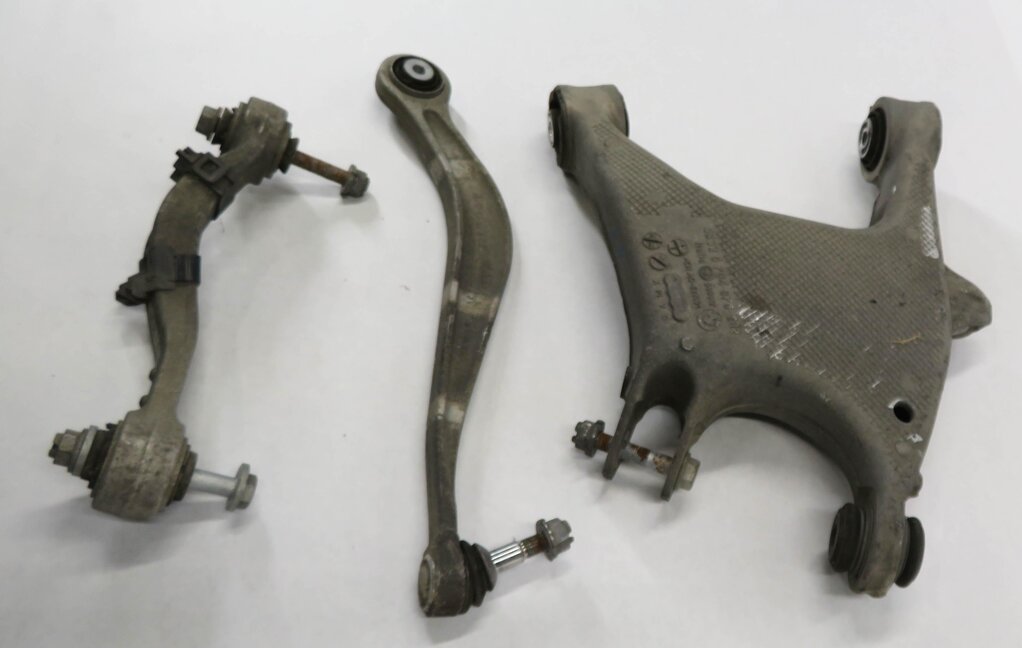 Thumbnail 4: 11-19 BMW 535i 550i 640i 650i 740i 750i (F01 F10) RIGHT REAR CONTROL ARM SET-3