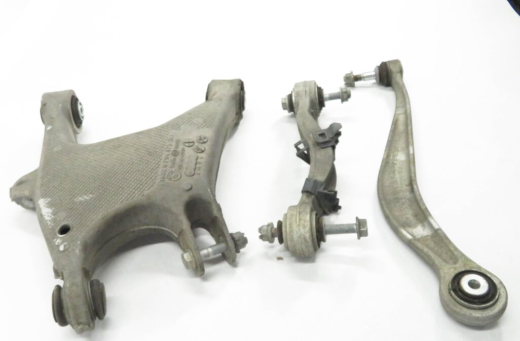 Thumbnail 5: 11-19 BMW 535i 550i 640i 650i 740i 750i (F01 F10) LEFT REAR CONTROL ARM SET-3