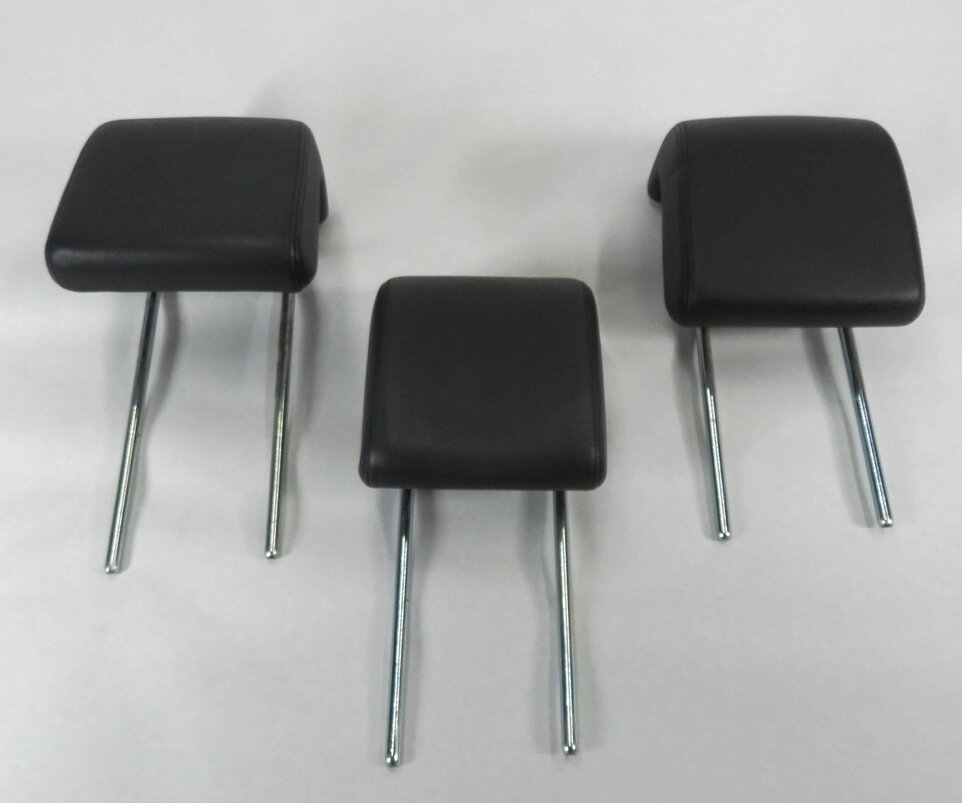 Thumbnail 2: 2006 RANGE ROVER SPORT (L320) REAR 2nd SECOND ROW (BLACK LEATHER) HEADREST SET-3