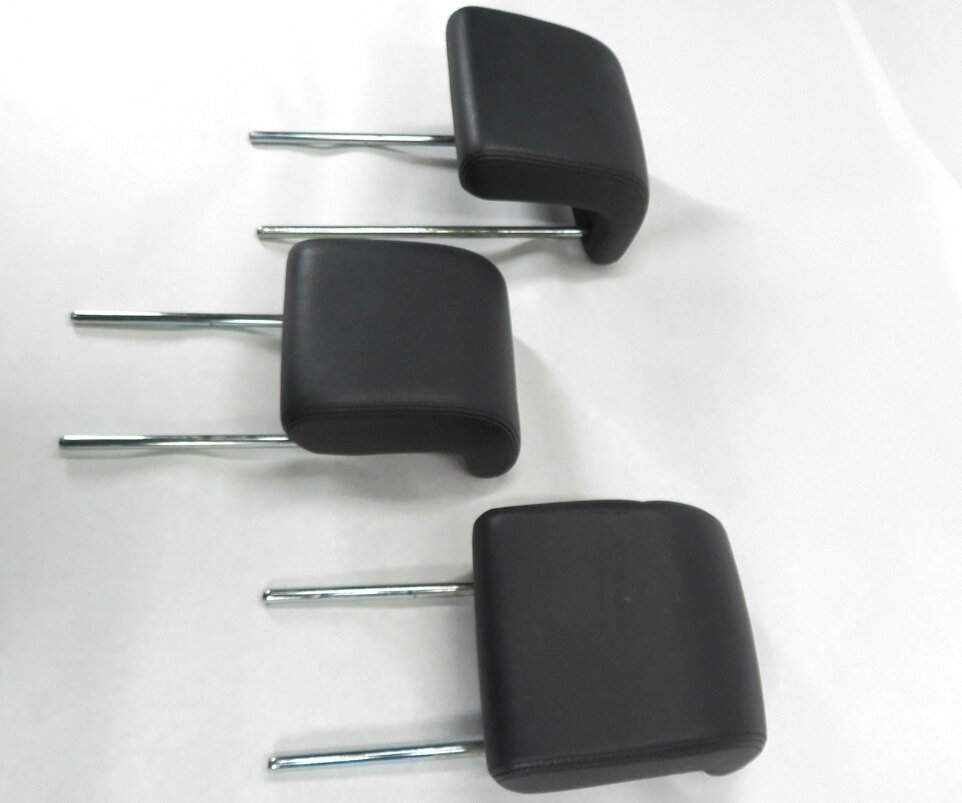 Thumbnail 3: 2006 RANGE ROVER SPORT (L320) REAR 2nd SECOND ROW (BLACK LEATHER) HEADREST SET-3