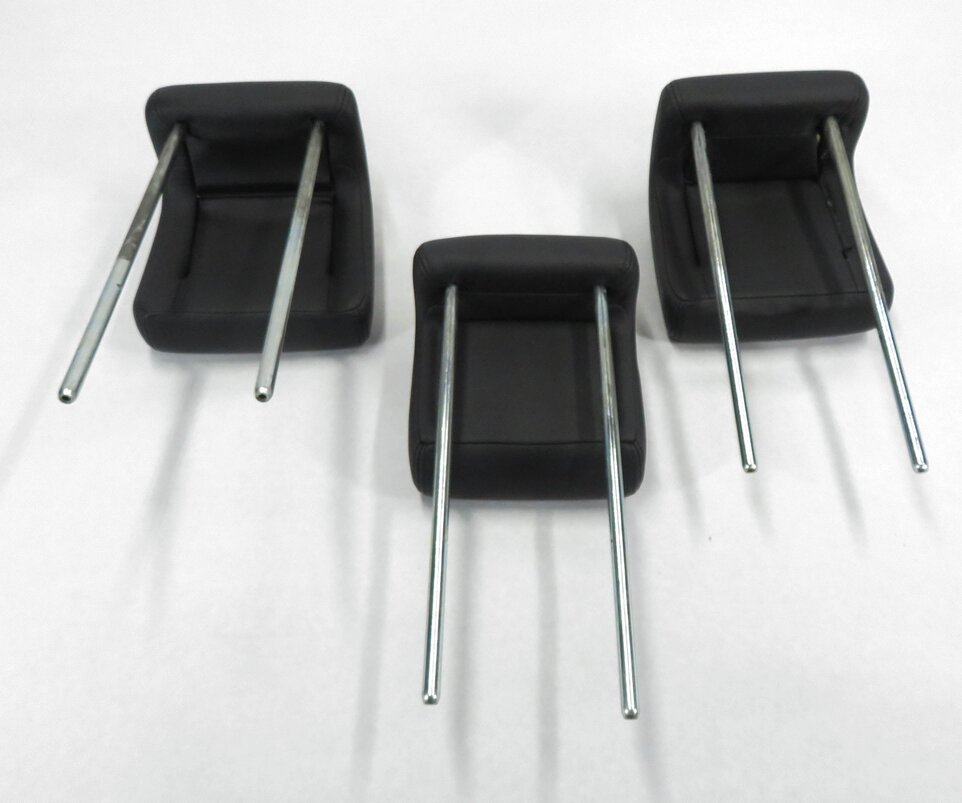 Thumbnail 5: 2006 RANGE ROVER SPORT (L320) REAR 2nd SECOND ROW (BLACK LEATHER) HEADREST SET-3
