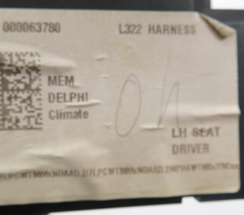 Thumbnail 7: 2011 RANGE ROVER (L322) LEFT FRONT DRIVER MEMORY SEAT CONTROL MODULE