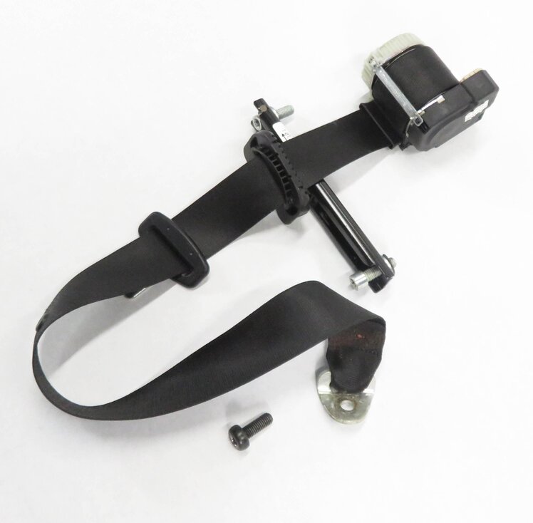 2011 RANGE ROVER (L322) RIGHT REAR 2nd SECOND ROW SEATBELT RETRACTOR (BLACK)