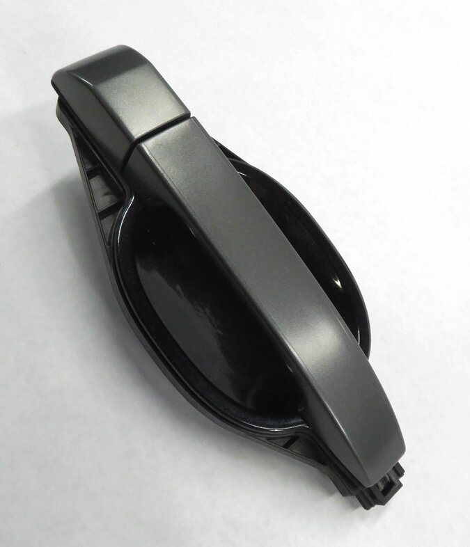 2010-2012 RANGE ROVER (L322) FRONT / REAR - PASSENGER DOOR HANDLE (BLACK & GRAY)
