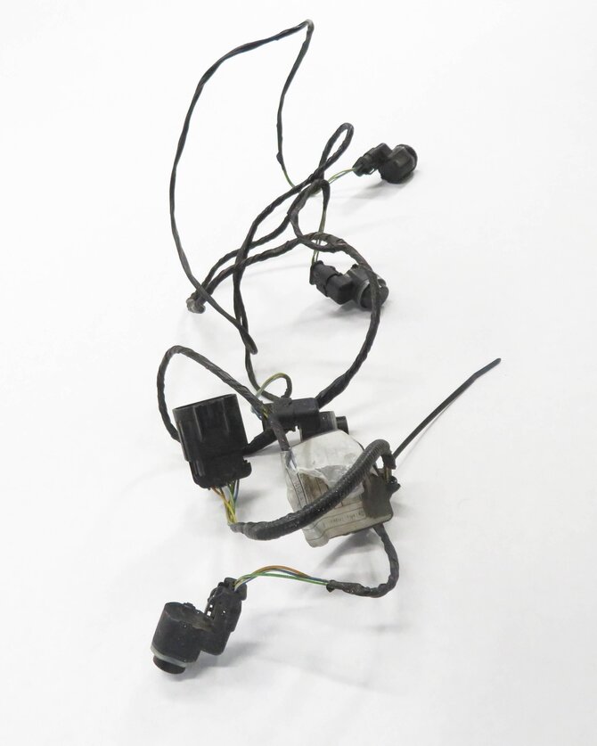 Thumbnail 4: 2011 RANGE ROVER (L322) REAR PDC PARK DISTANCE SENSOR SET-4 w/ HARNESS (BLACK)
