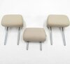 Thumbnail 2: 2011 BMW 535i (F10) REAR - LEFT / CENTER / RIGHT - HEADREST SET (OYSTER LEATHER)