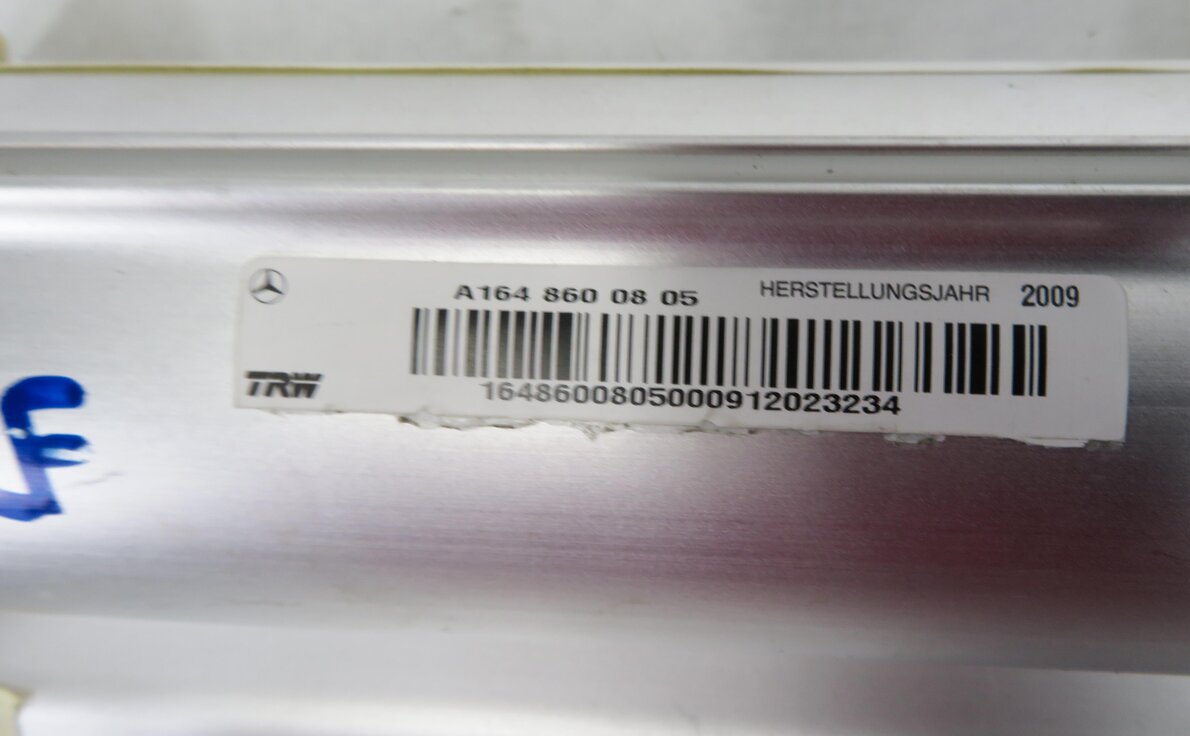 Thumbnail 6: 06-11 MERCEDES GL320 GL350 GL450 GL550 ML320 ML350 (X164 W164) PASSENGER AIRBAG