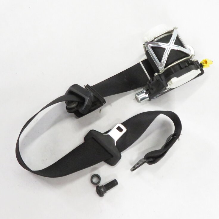 2009 MERCEDES BENZ GL550 (X164) LEFT REAR 2nd ROW - SEATBELT RETRACTOR (BLACK)