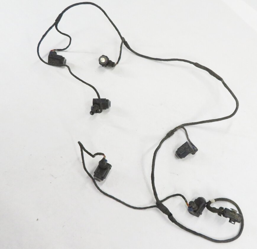2009 MERCEDES BENZ GL550 (X164) FRONT PDC PARK SENSOR SET-4 w/ HARNESS (BLACK)