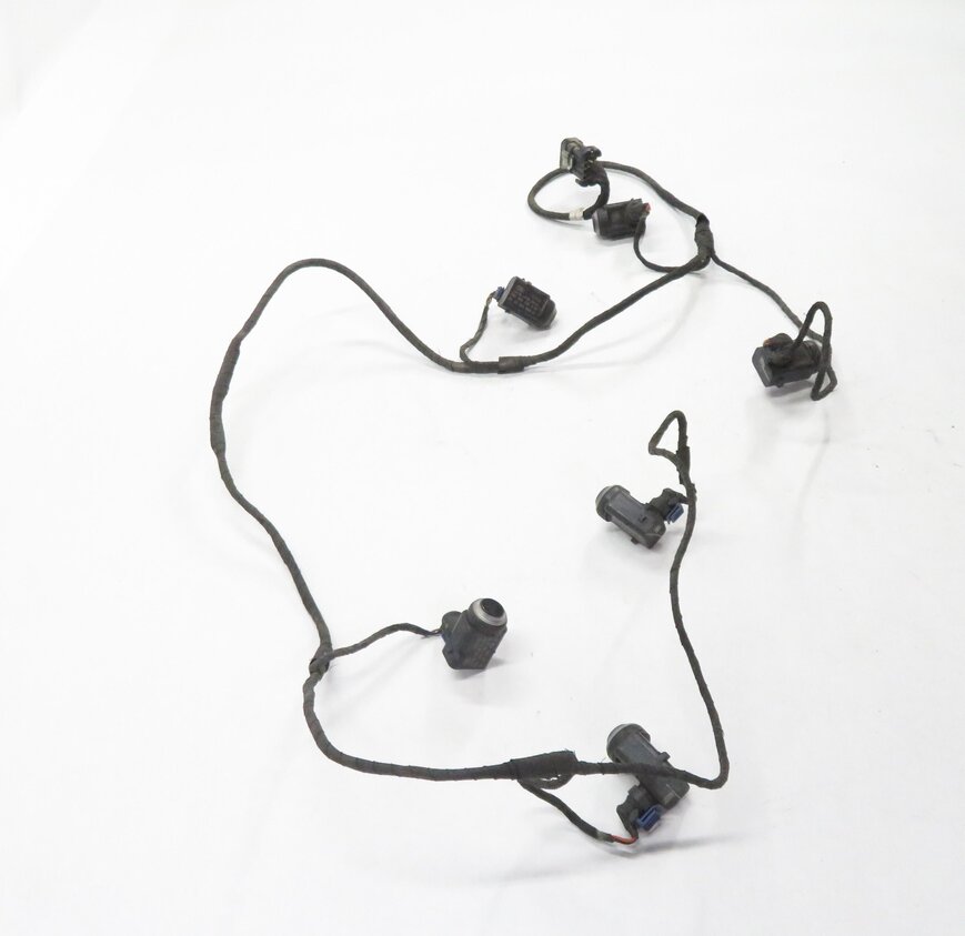 Thumbnail 4: 2009 MERCEDES BENZ GL550 (X164) FRONT PDC PARK SENSOR SET-4 w/ HARNESS (BLACK)