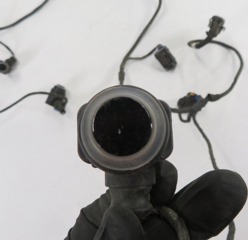 Thumbnail 5: 2009 MERCEDES BENZ GL550 (X164) FRONT PDC PARK SENSOR SET-4 w/ HARNESS (BLACK)