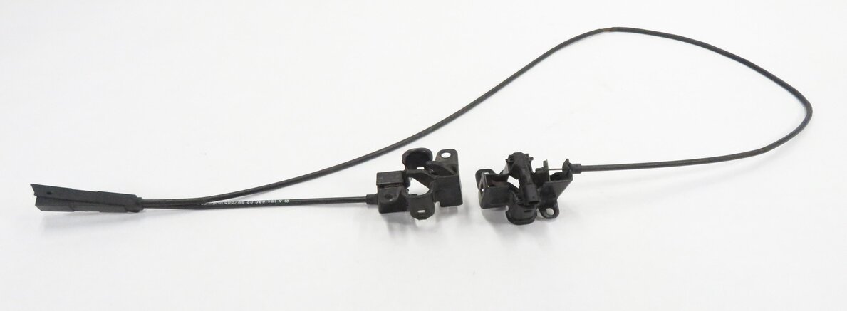 Thumbnail 2: 2009 MERCEDES BENZ GL550 (X164) FRONT LOWER HOOD LOCK LATCH SET-2 w/ CABLES