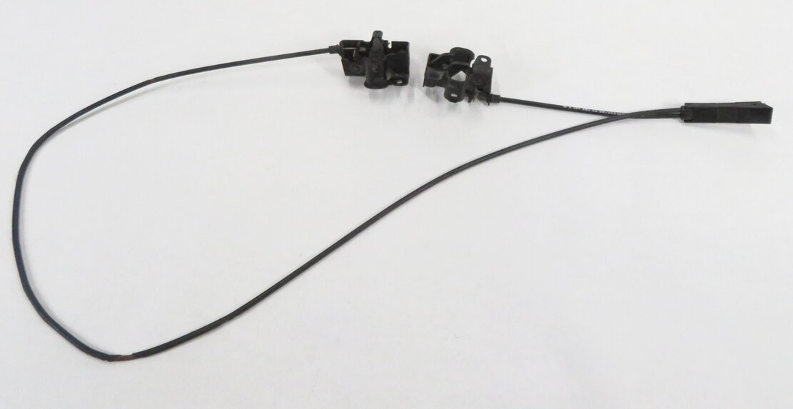 Thumbnail 4: 2009 MERCEDES BENZ GL550 (X164) FRONT LOWER HOOD LOCK LATCH SET-2 w/ CABLES