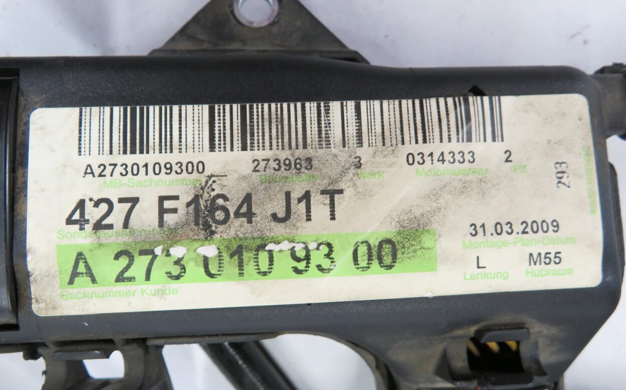 Thumbnail 5: 2009 MERCEDES BENZ GL550 (X164) 5.5L V8 M273 ENGINE WIRE WIRING HARNESS LOOM