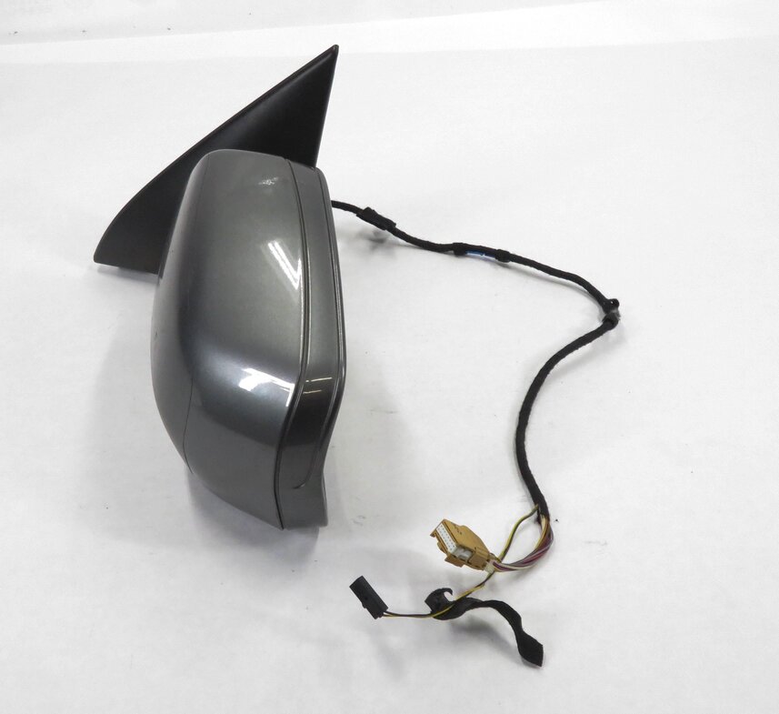 Thumbnail 3: 2008-2010 PORSCHE CAYENNE (957) LEFT P-FOLD HEATED AUTODIM MEMORY MIRROR (GRAY)