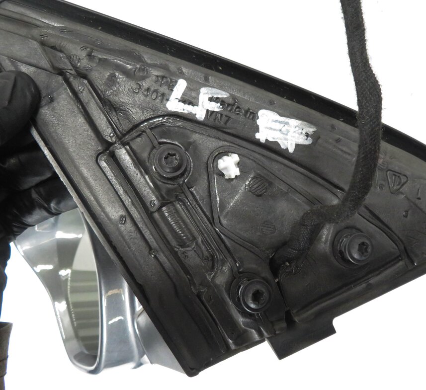 Thumbnail 7: 2008-2010 PORSCHE CAYENNE (957) LEFT P-FOLD HEATED AUTODIM MEMORY MIRROR (GRAY)