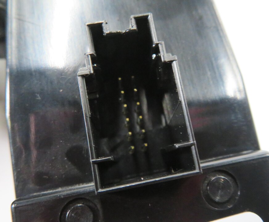 Thumbnail 7: 10-19 BMW 528i 535i 550i 640i M5 M6 LEFT DRIVER P-FOLD WINDOW SWITCH w/ SHADE