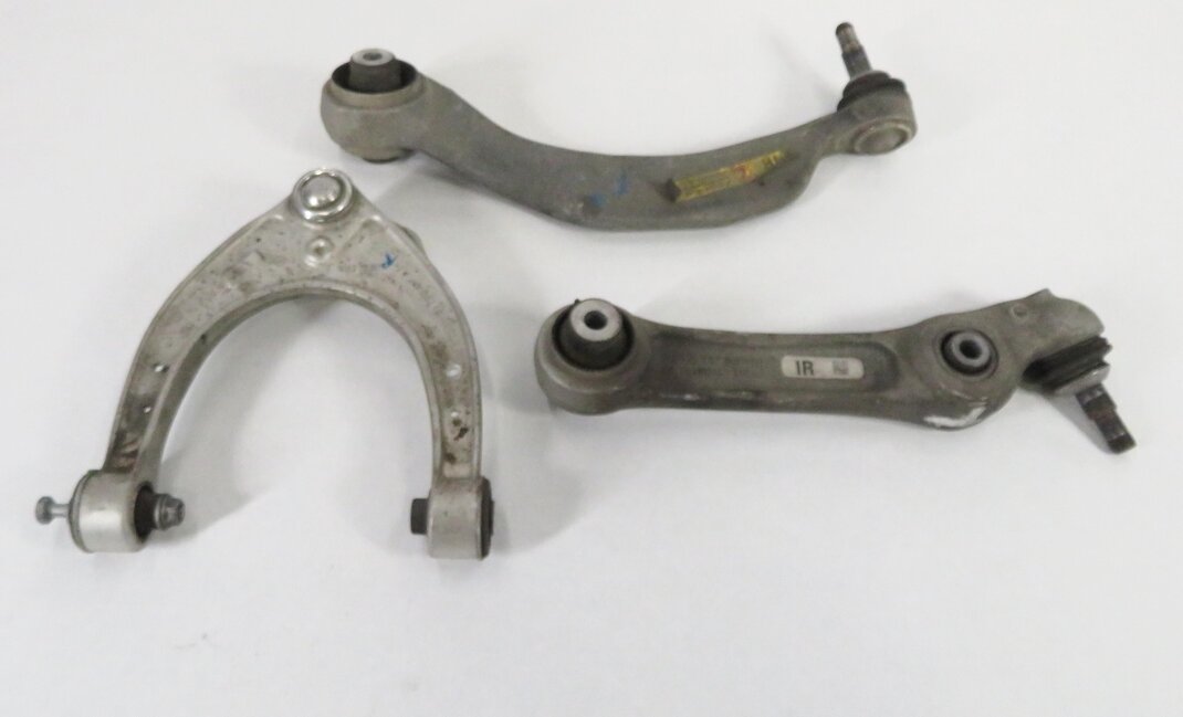 Thumbnail 2: 11-19 BMW 528i 535i 550i 640i 650i (F06 F10) RWD RIGHT FRONT CONTROL ARM SET (3)