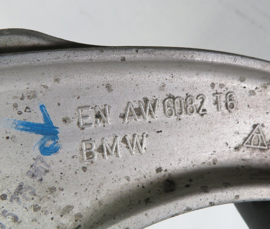 Thumbnail 4: 11-19 BMW 528i 535i 550i 640i 650i (F06 F10) RWD RIGHT FRONT CONTROL ARM SET (3)