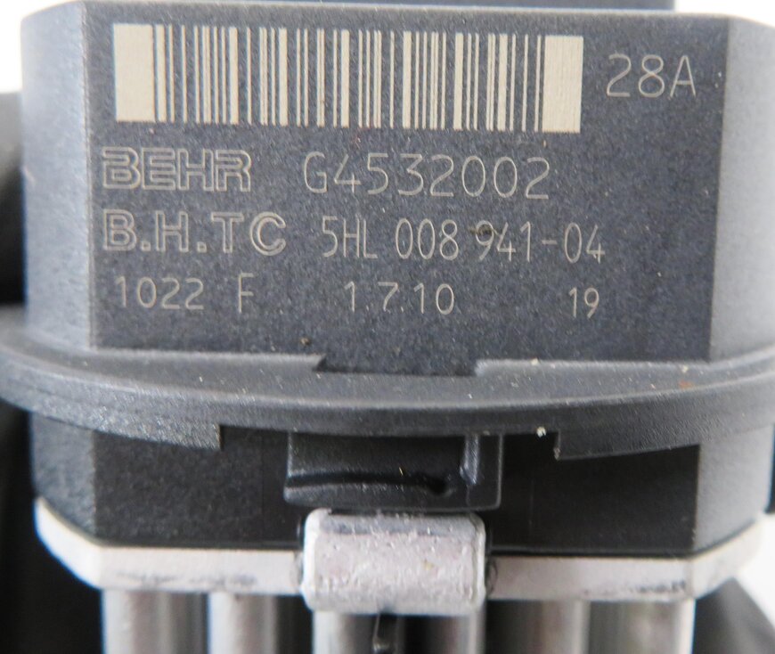 Thumbnail 5: 2011 BMW X5 (E70) REAR HEATER A/C BLOWER FAN MOTOR SPEED RESISTOR