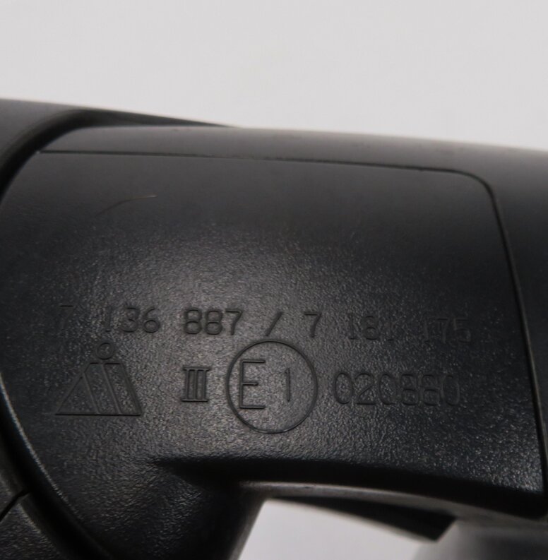 Thumbnail 6: 10-13 BMW X5 (E70) RIGHT P-FOLD MEM AUTODIM CAMERA HEATED DOOR MIRROR (BLACK)