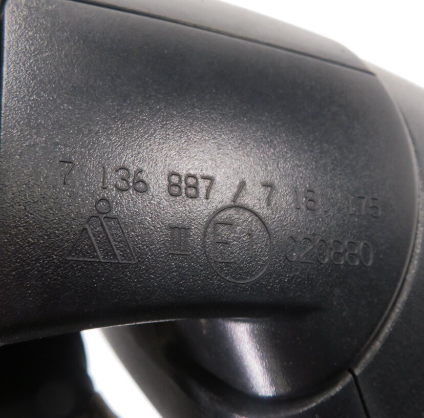 Thumbnail 5: 2010-2013 BMW X5 (E70) LEFT P-FOLD MEM AUTODIM CAMERA HEATED DOOR MIRROR (BLACK)