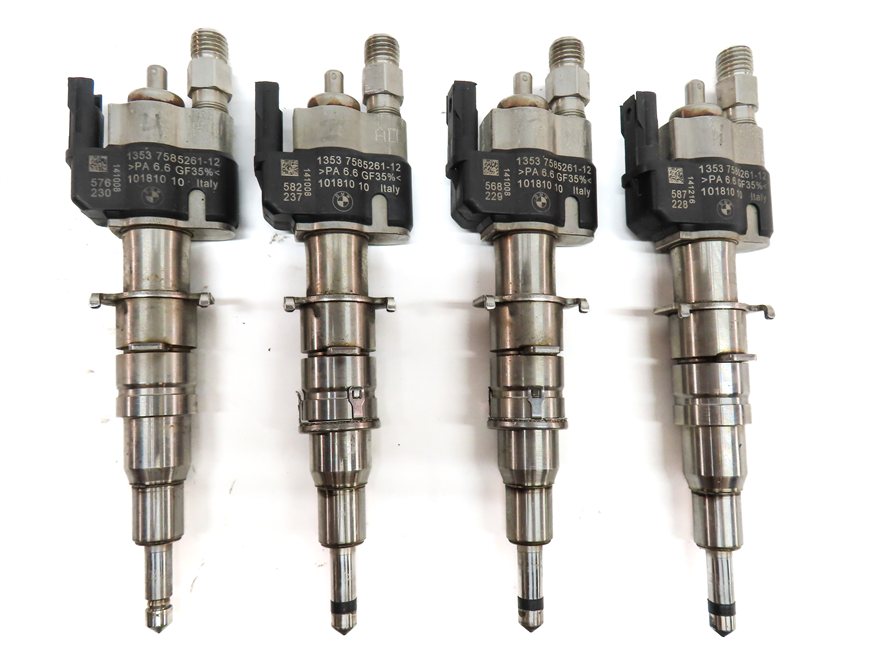 Thumbnail 5: 08-16 BMW 3 5 7 X5 X6 Z4 3.0L N54 4.4L N63 FUEL INJECTOR SET/8 (ALL INDEX 12)